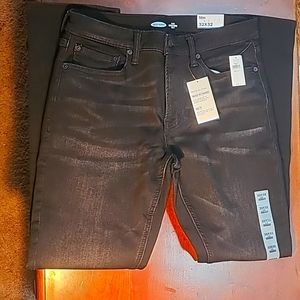 Men's Old Navy slim black jeans 32x32 $25